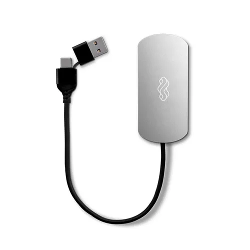 Hub multiports en aluminium recyclé personnalisé