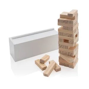 Jeu d'empilage de blocs de bois personnalisable - XD Collection