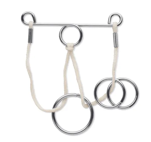 Jeu de 2 casse-tête en métal personnalisables - Connection