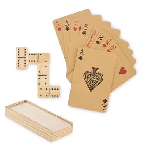Jeu de dominos et de cartes personnalisés - Domi&Cards