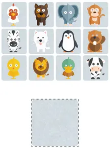 Jeu de mémoire personnalisé - Peppermor | A