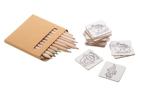 Jeu de memory coloriage noël personnalisé - Coloxmor