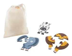 Jeu de puzzle personnalisé, animaux - Zoofrik | Animaux