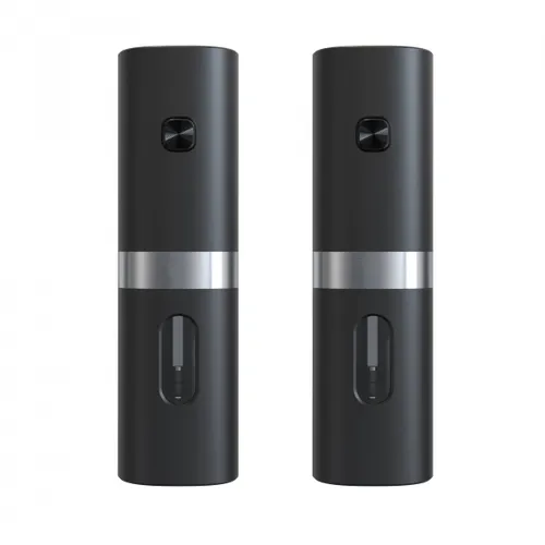 K02 - Set de moulins sel et poivre électriques personnalisé