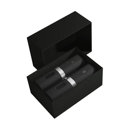 K02 - Set de moulins sel et poivre électriques personnalisé