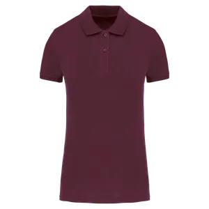 Polo piqué Bio180 femme - Kariban | Wine