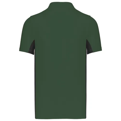 Polo piqué manches courtes bicolore homme - Kariban