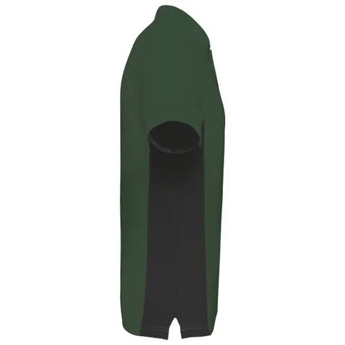 Polo piqué manches courtes bicolore homme - Kariban