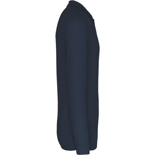 Polo piqué manches longues homme - Kariban