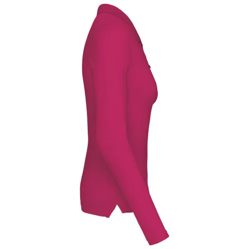 Polo piqué manches longues femme - Kariban