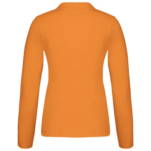 Polo piqué manches longues femme - Kariban