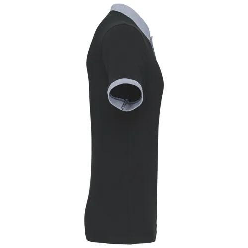 Polo piqué bicolore homme - Kariban