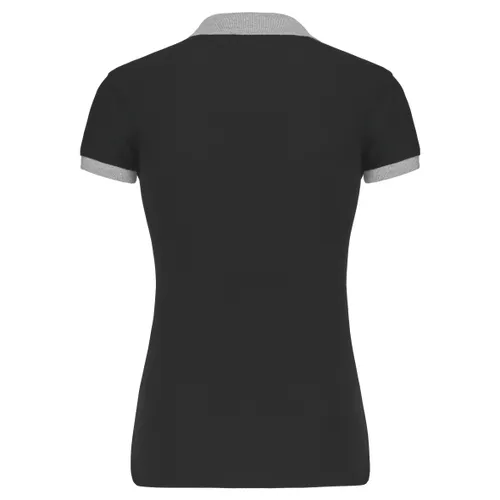 Polo piqué bicolore femme - Kariban