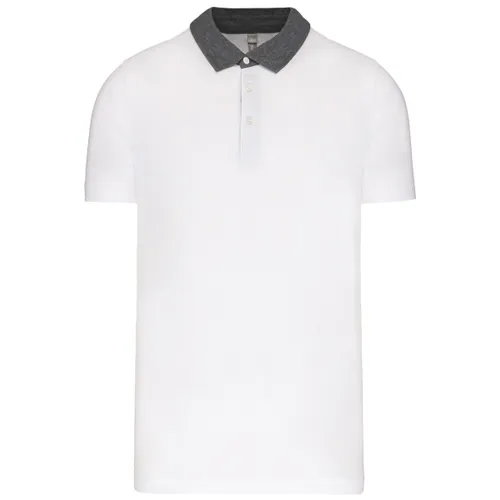 Polo jersey bicolore homme - Kariban