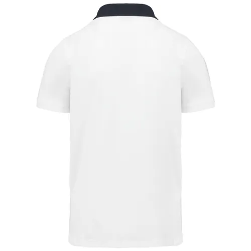 Polo jersey bicolore homme - Kariban