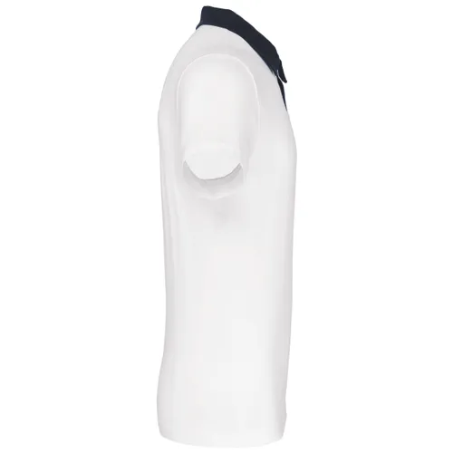 Polo jersey bicolore homme - Kariban