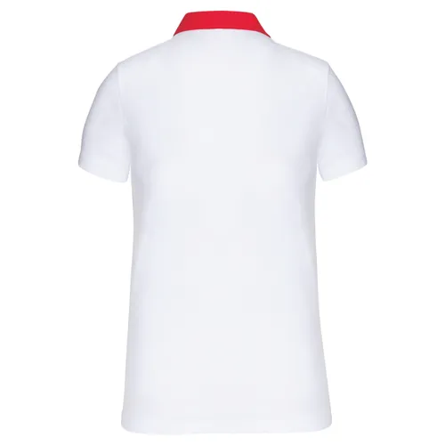 Polo jersey bicolore femme - Kariban