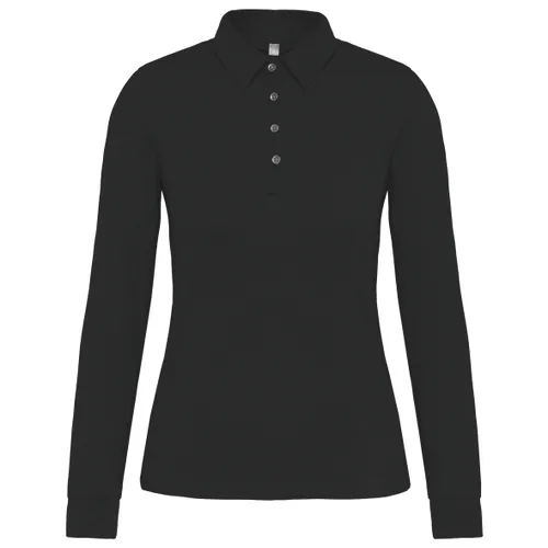 Polo jersey manches longues femme - Kariban