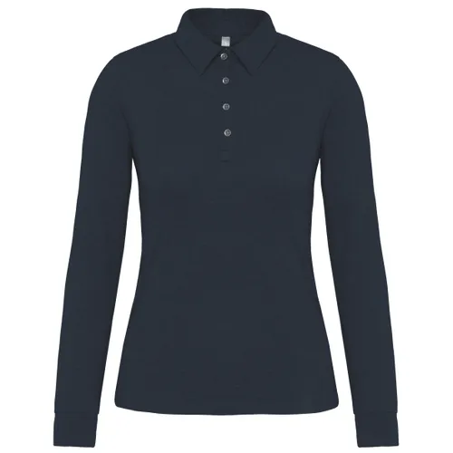 Polo jersey manches longues femme - Kariban