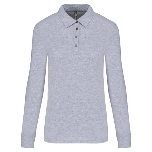 Polo jersey manches longues femme - Kariban