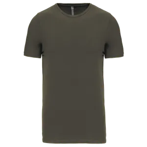 T-shirt col rond manches courtes homme - Kariban | Dark Khaki