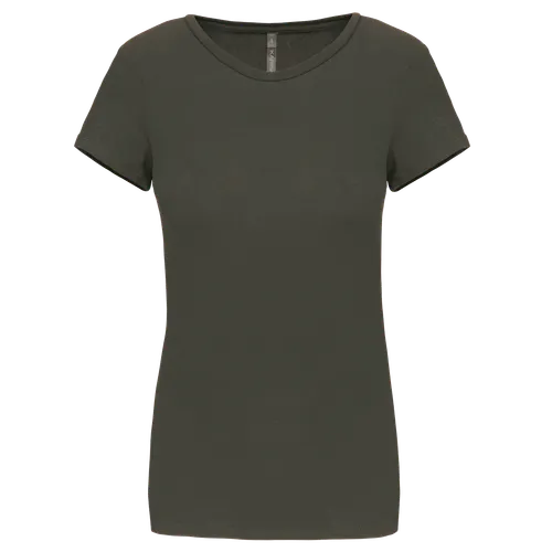 T-shirt col rond manches courtes femme - Kariban