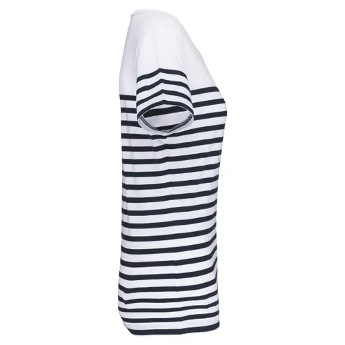 T-shirt marin col rond Bio femme - Kariban