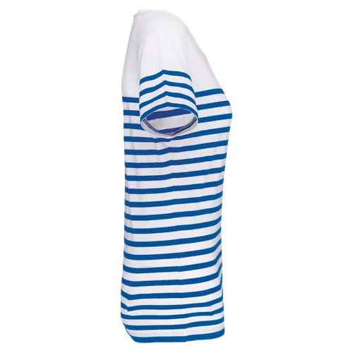 T-shirt marin col rond Bio femme - Kariban