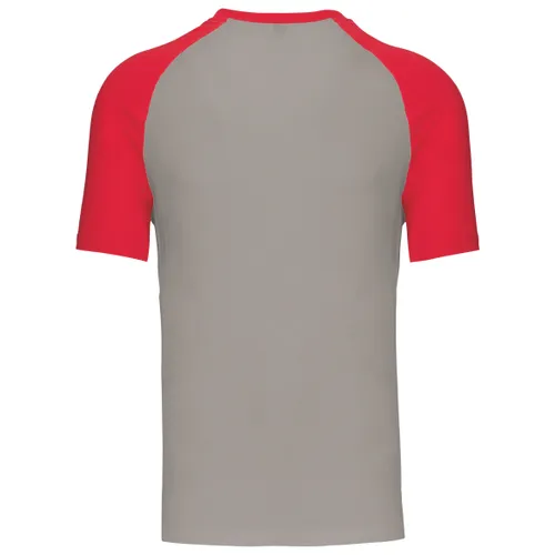 Baseball > T-shirt bicolore manches courtes - Kariban