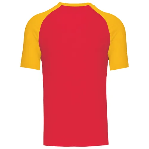 Baseball > T-shirt bicolore manches courtes - Kariban