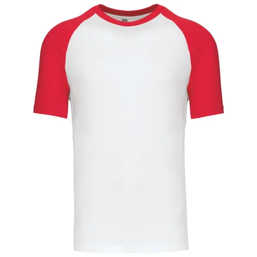 Baseball > T-shirt bicolore manches courtes - Kariban