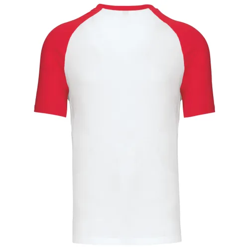 Baseball > T-shirt bicolore manches courtes - Kariban
