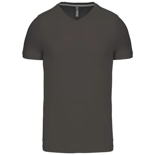T-shirt col V manches courtes homme - Kariban