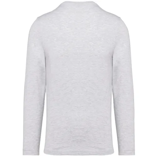 T-shirt col rond manches longues homme - Kariban