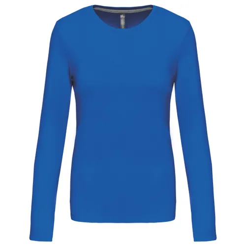 T-shirt col rond manches longues femme - Kariban