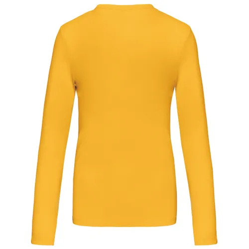 T-shirt col rond manches longues femme - Kariban