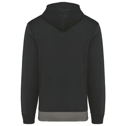 Sweat-shirt tricolore à capuche unisexe - Kariban