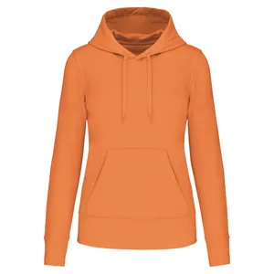 Sweat-shirt écoresponsable à capuche femme - Kariban | Light Orange