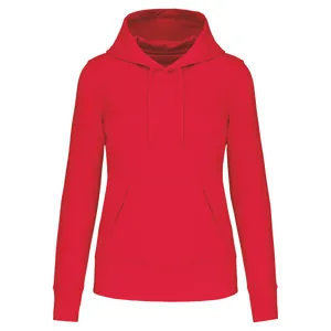 Sweat-shirt écoresponsable à capuche femme - Kariban | Red