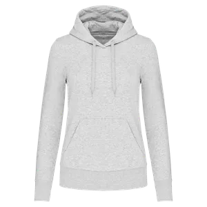 Sweat-shirt écoresponsable à capuche femme - Kariban | Ash Heather