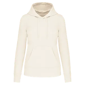 Sweat-shirt écoresponsable à capuche femme - Kariban | Coconut Milk