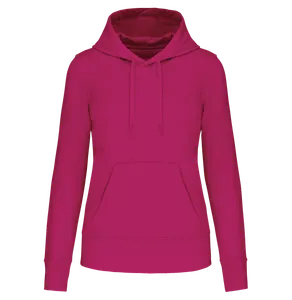 Sweat-shirt écoresponsable à capuche femme - Kariban | Fuchsia