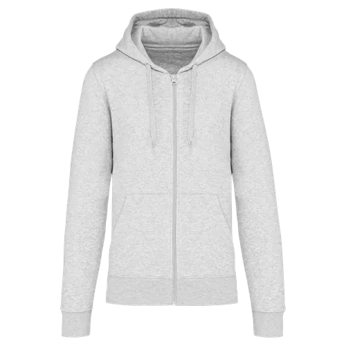 Sweat-shirt écoresponsable zippé à capuche homme - Kariban