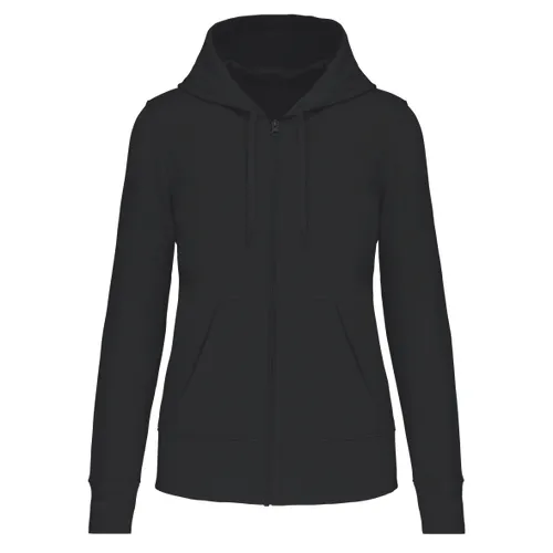 Sweat-shirt écoresponsable zippé à capuche femme - Kariban