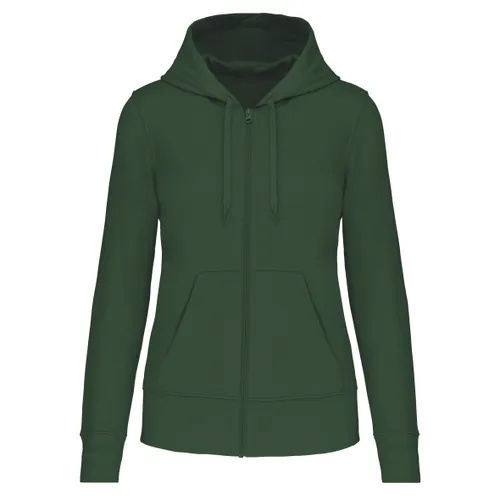 Sweat-shirt écoresponsable zippé à capuche femme - Kariban