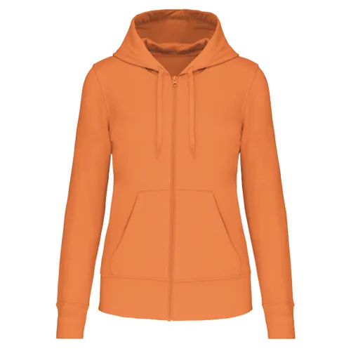 Sweat-shirt écoresponsable zippé à capuche femme - Kariban