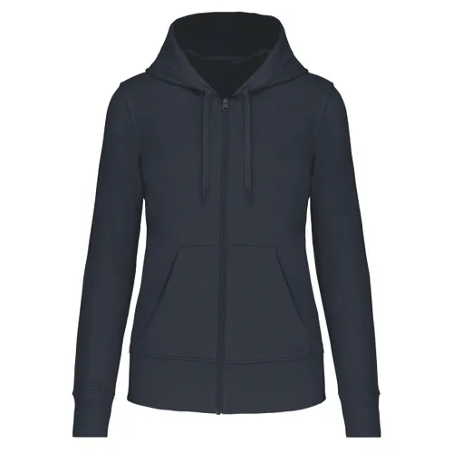 Sweat-shirt écoresponsable zippé à capuche femme - Kariban
