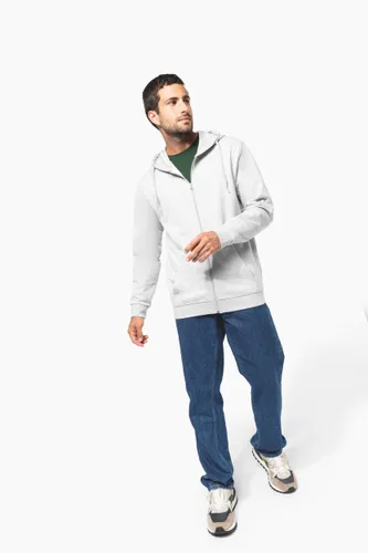 Sweat-shirt recyclé zippé à capuche unisexe - Kariban