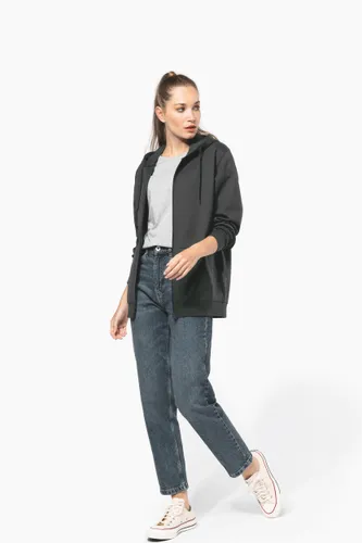 Sweat-shirt recyclé zippé à capuche unisexe - Kariban