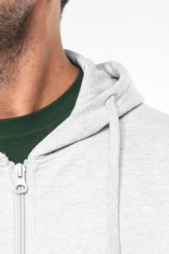 Sweat-shirt recyclé zippé à capuche unisexe - Kariban
